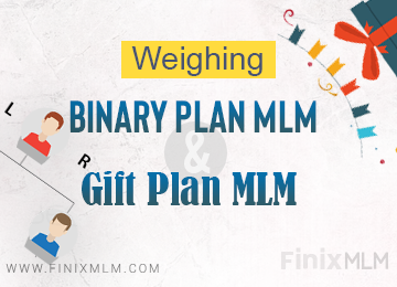 binary plan vs gift plan mlm